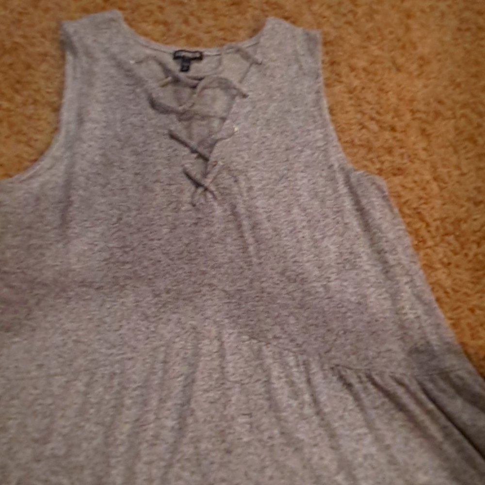 Heather gray tank